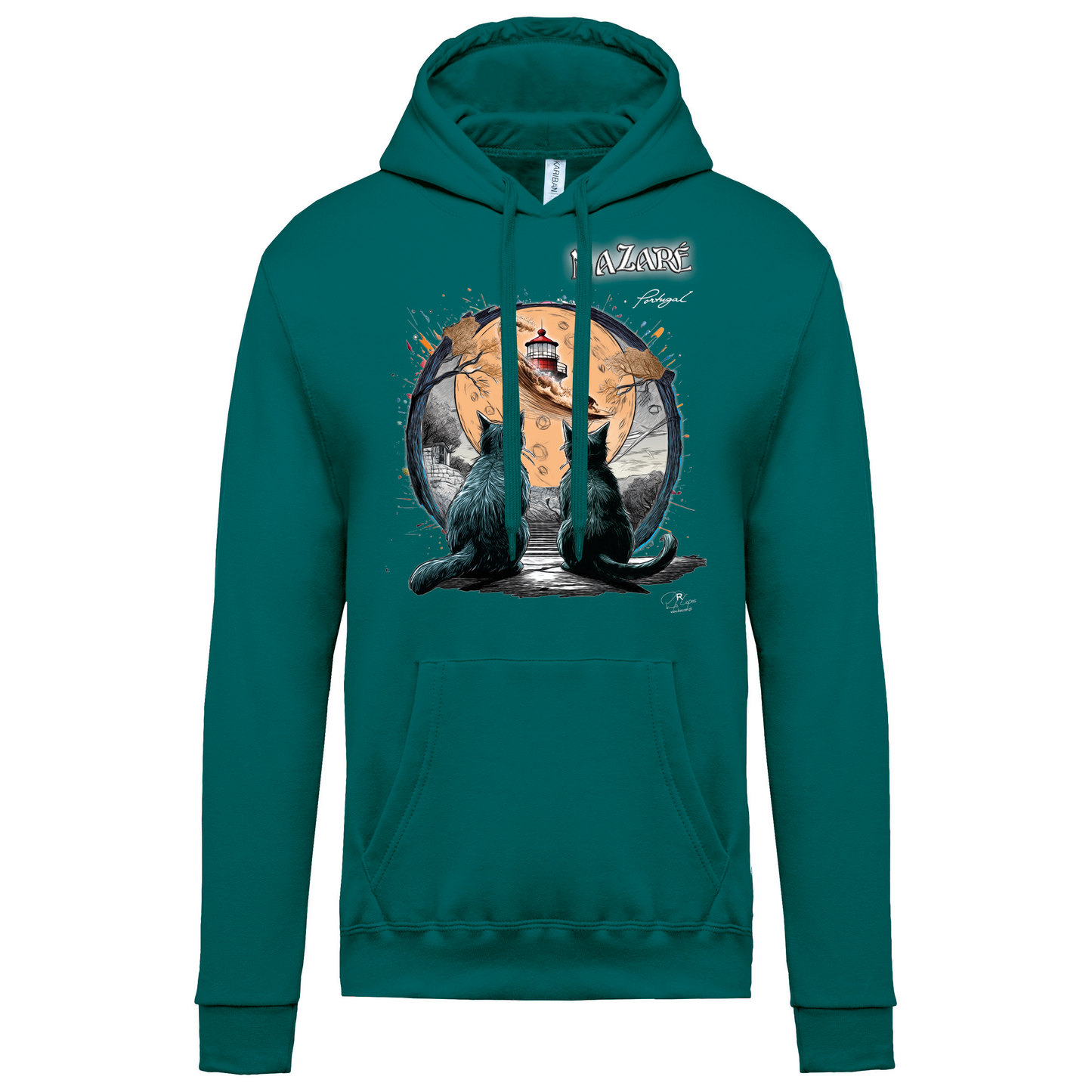Sweatshirt Kariban com Capuz Luar Nazaré