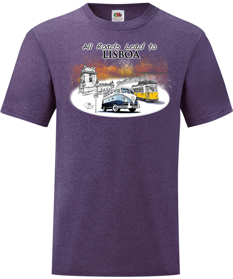 T-shirt All Roads Lead to Lisboa