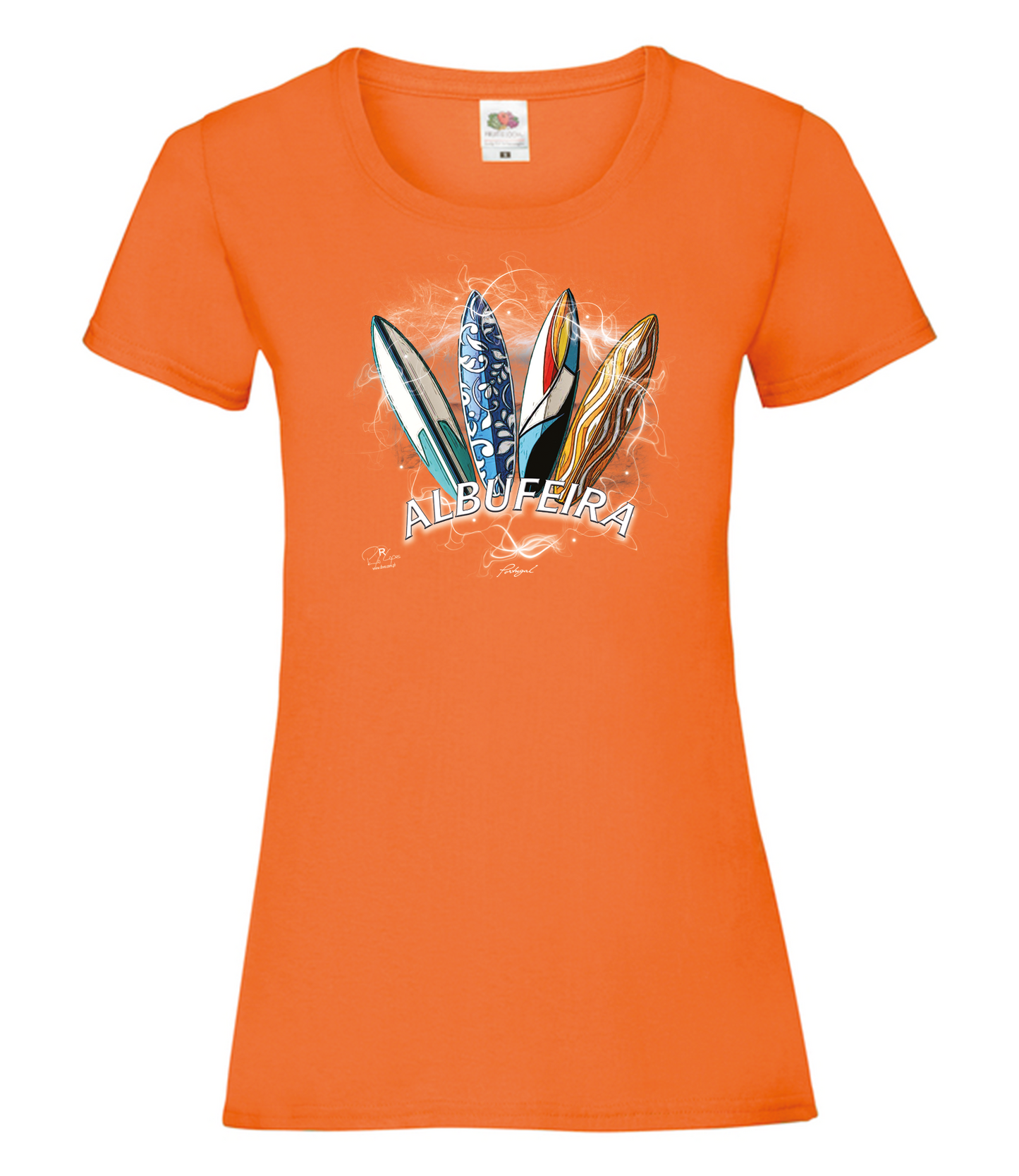 T-shirt Senhora Surfboards Albufeira