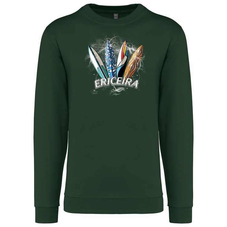 Sweatshirt Kariban sem Capuz Surfboards Ericeira