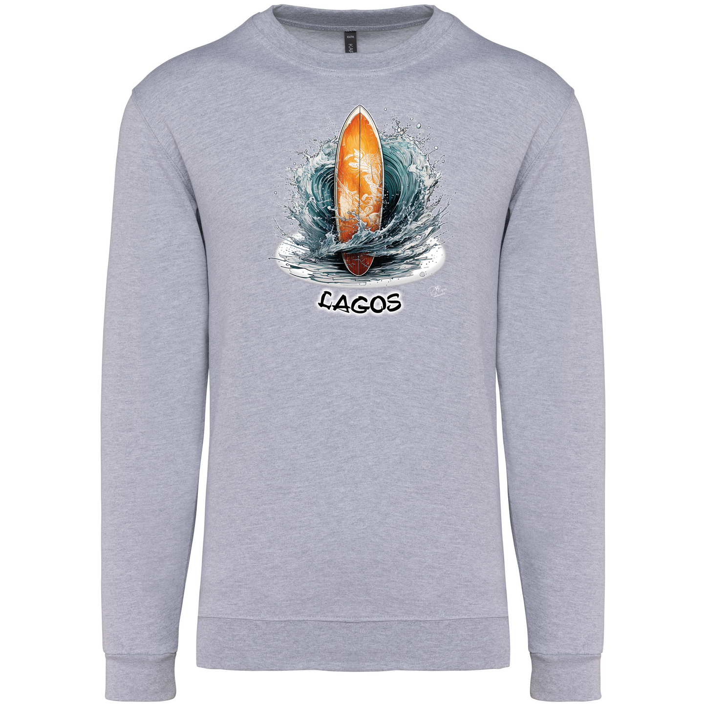 Sweatshirt Kariban sem Capuz Prancha Lagos
