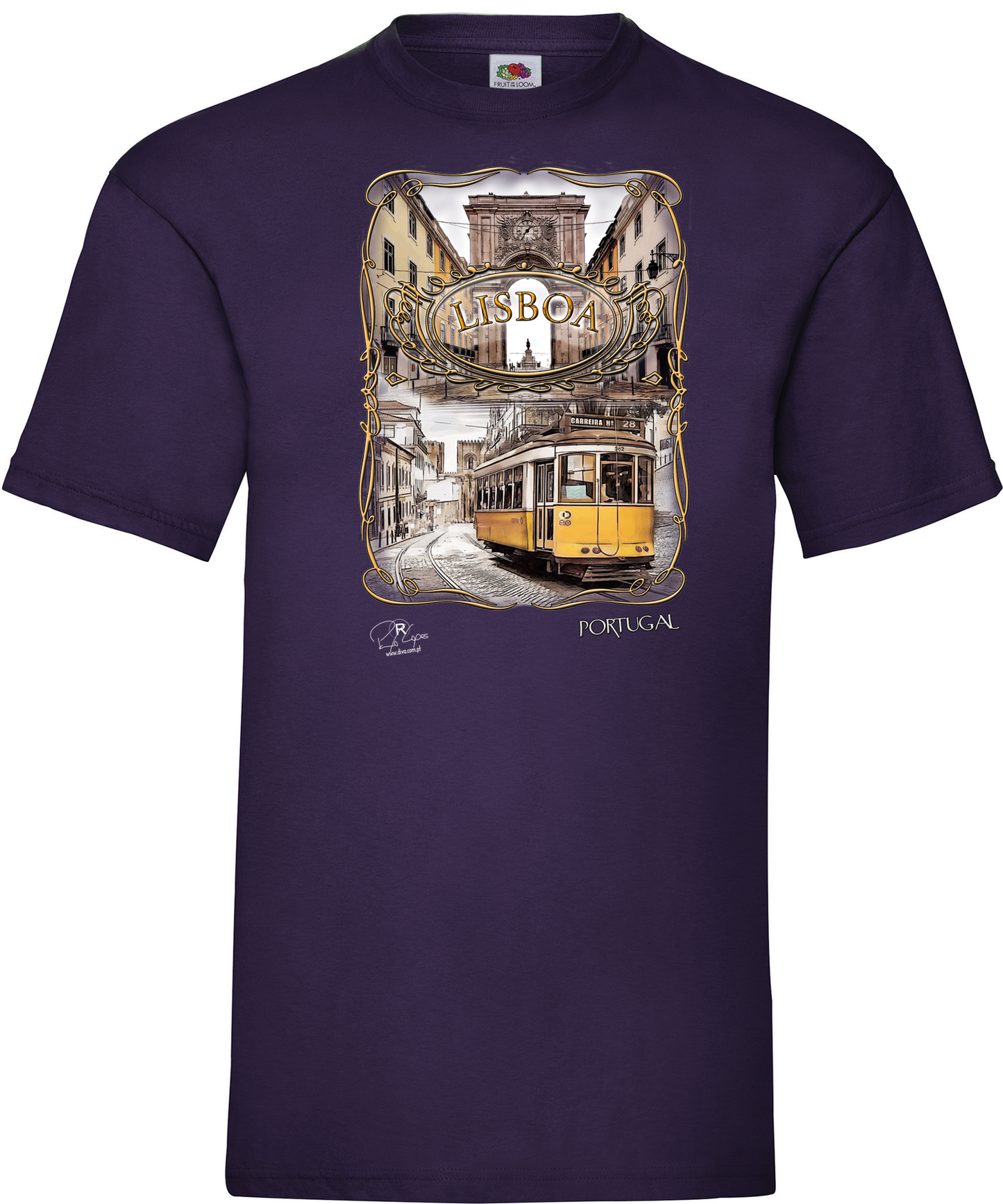 T-shirt Gold