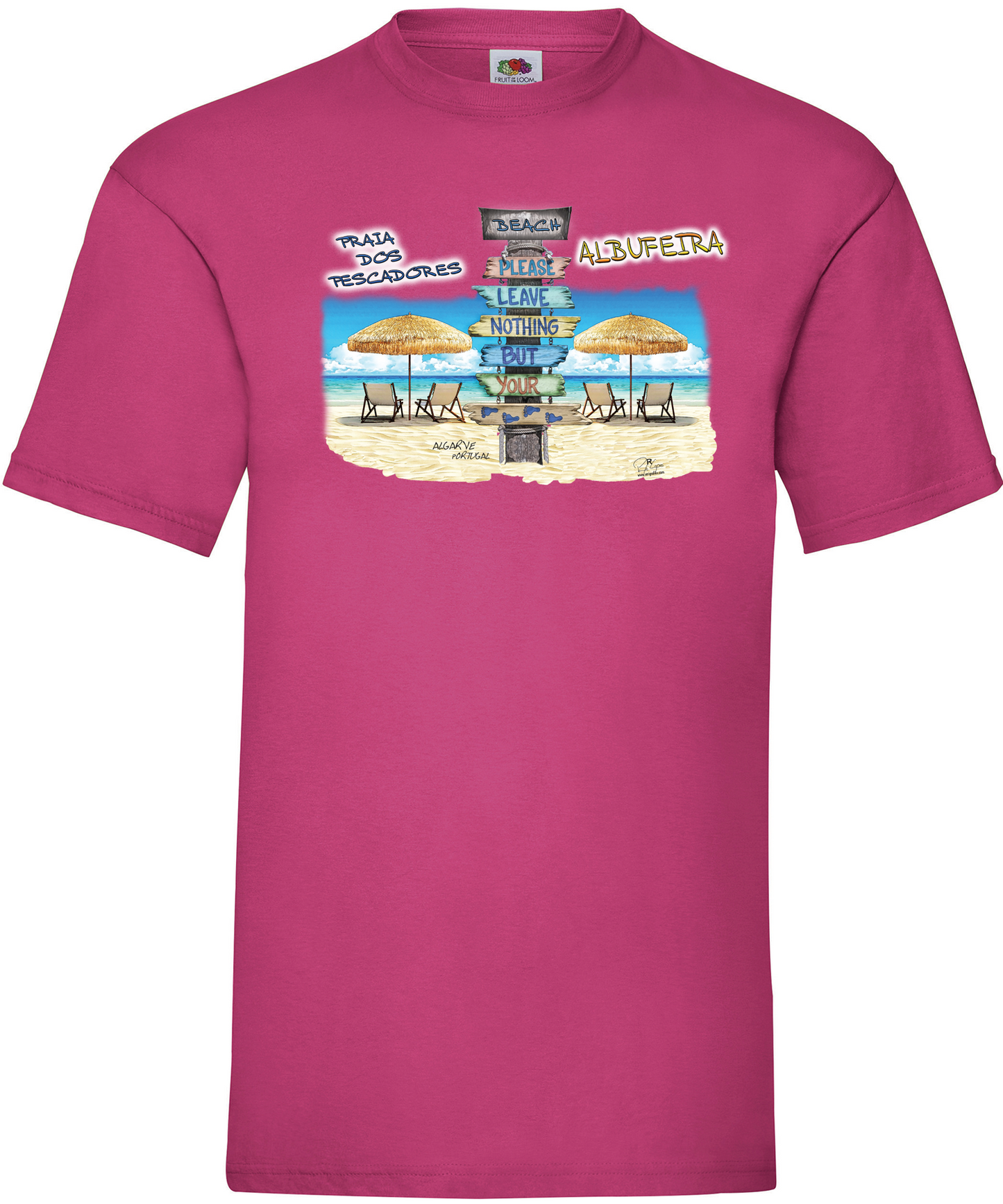 T-shirt Pegadas Albufeira