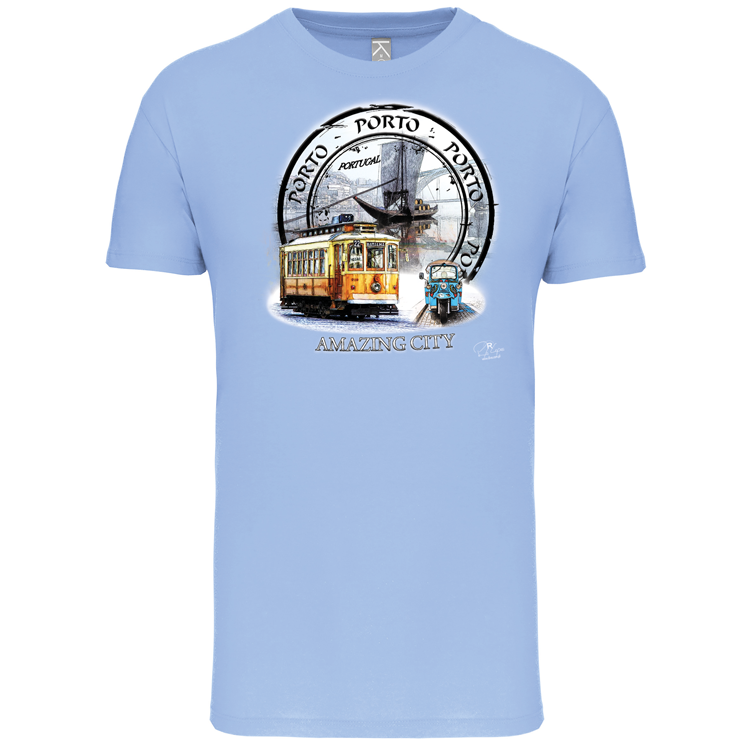 T-Shirt Algodão Biológico Amazing City Porto