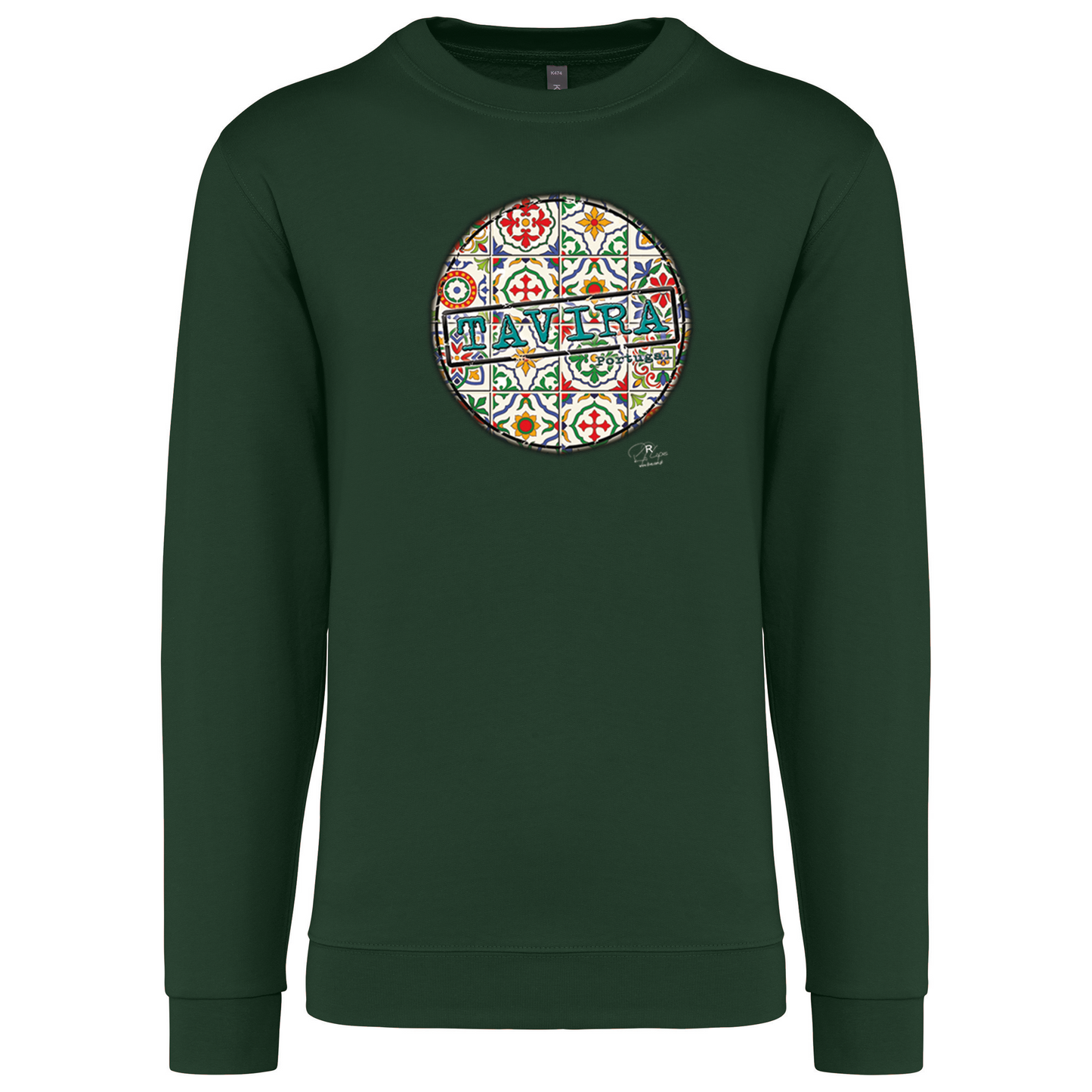 Sweatshirt Kariban sem Capuz Pin Tavira