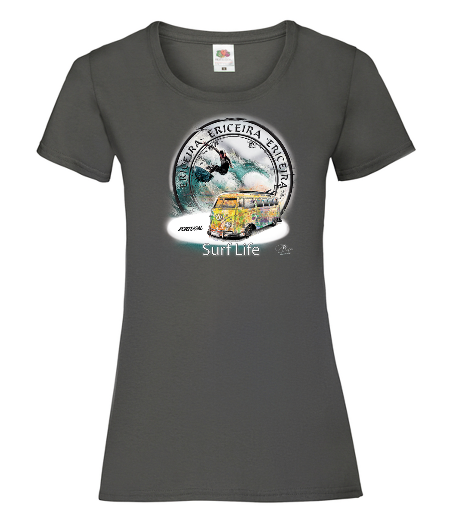 T-shirt Senhora Surf Life Ericeira
