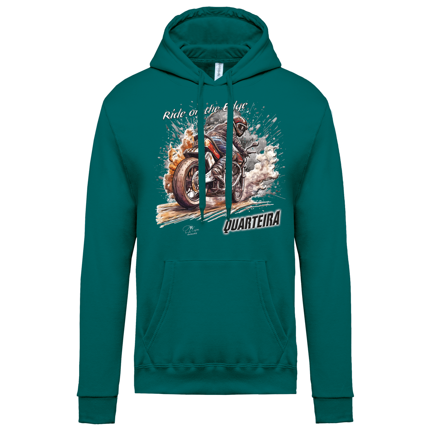 Sweatshirt Kariban com Capuz Ride on the Edge Quarteira