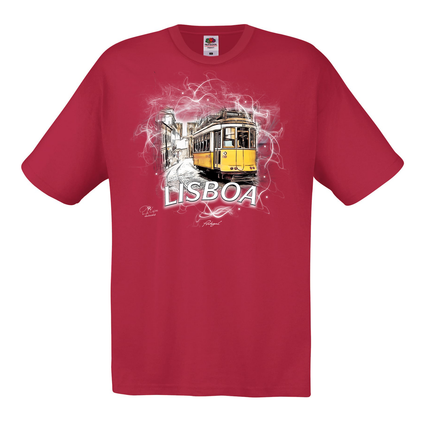 T-shirt Fruit of the Loom, Original 145g, Carreira 28 Lisboa