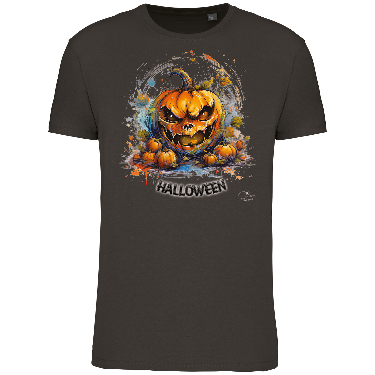 T-Shirt Algodão Biológico Abóbora