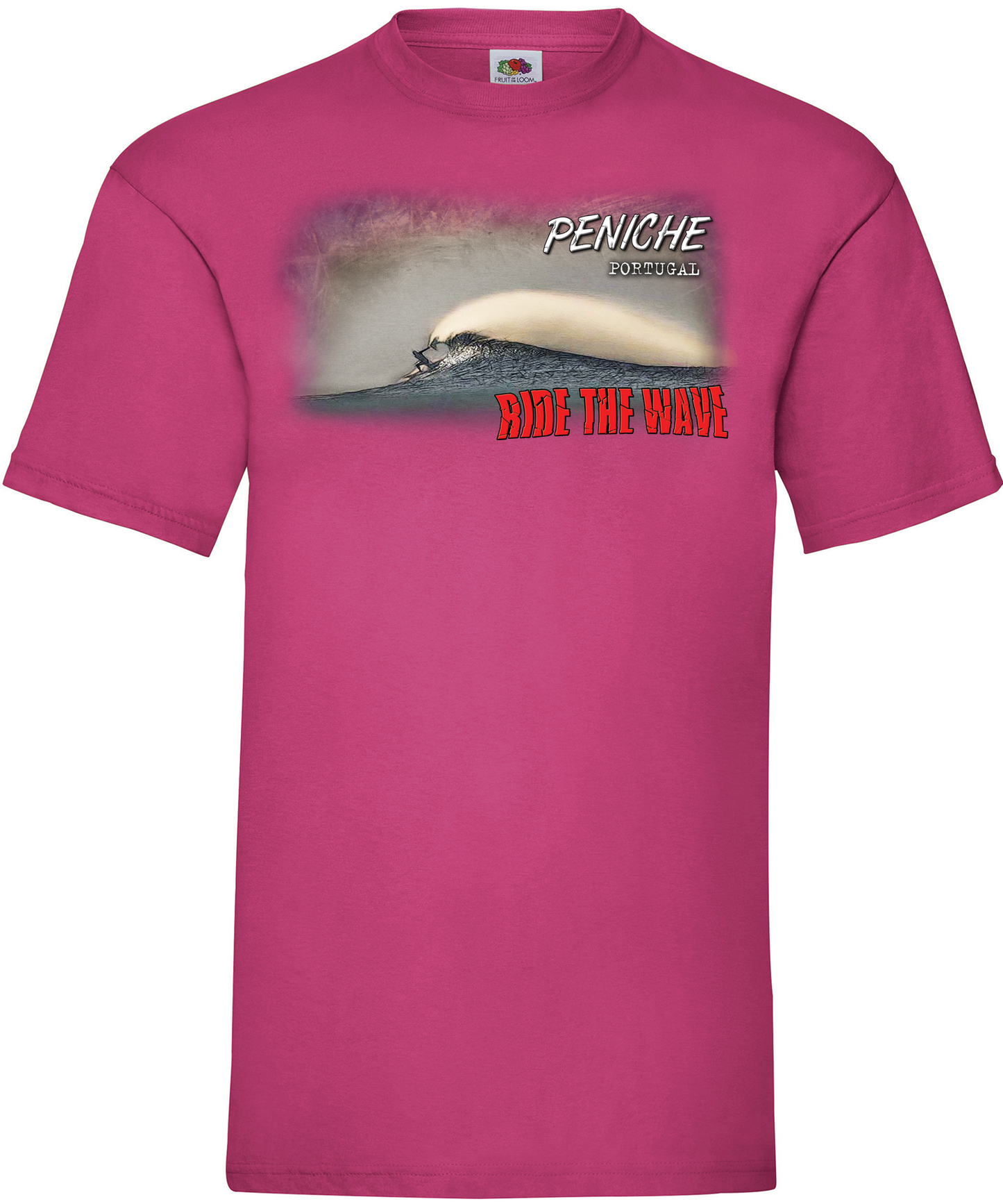 T-shirt Ride the Wave Peniche