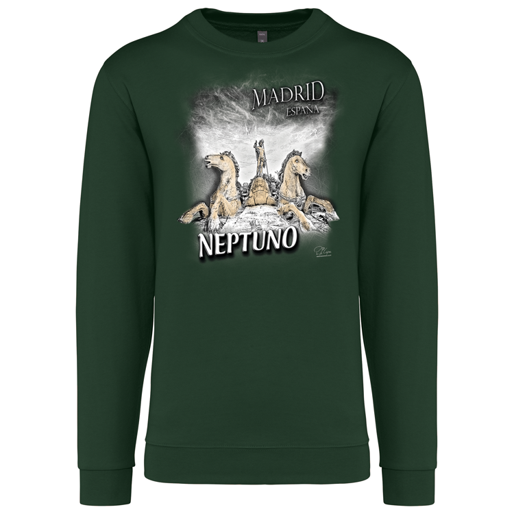 Sweatshirt Kariban sem Capuz Neptuno