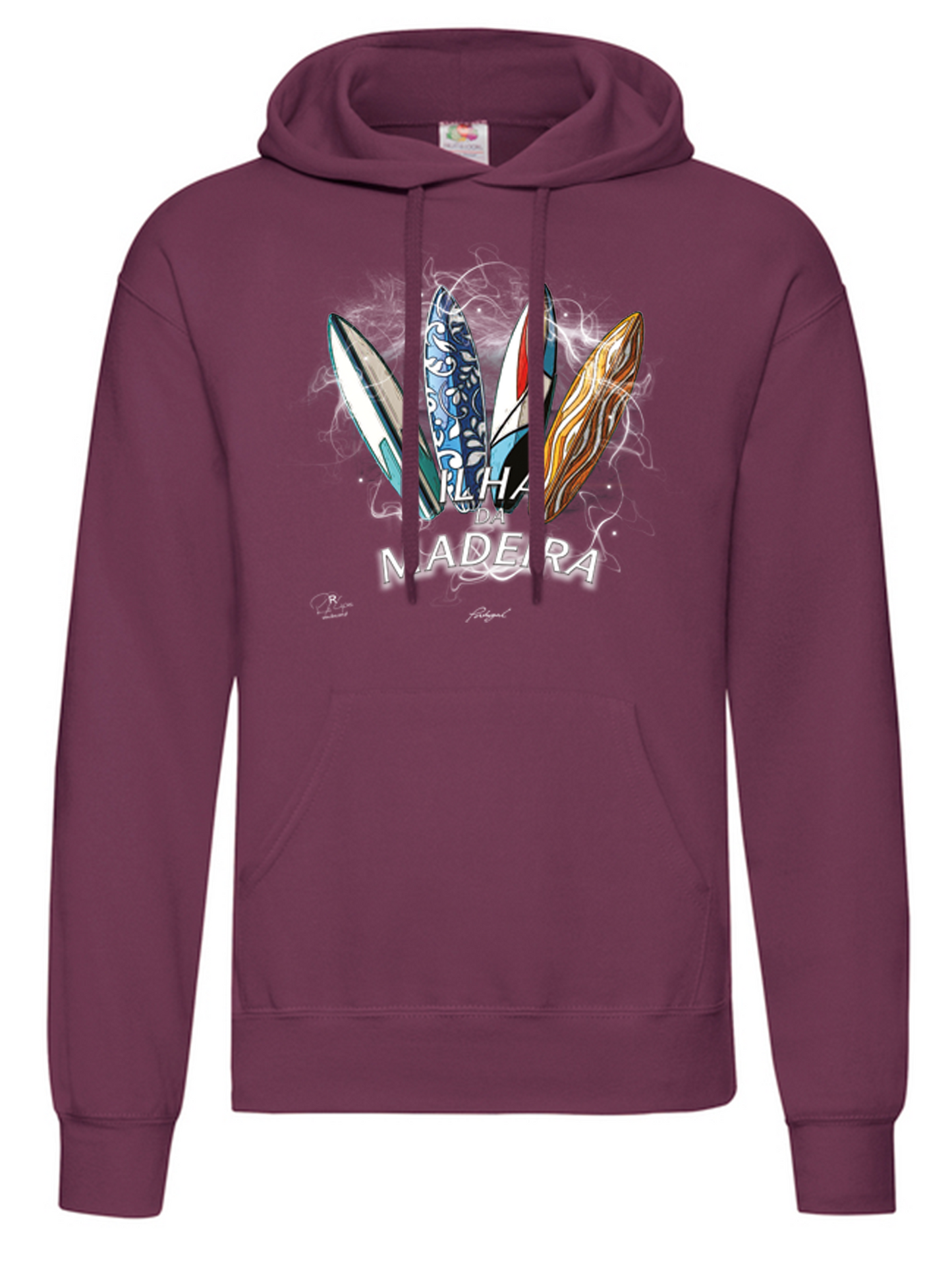 Sweatshirt Surfboards lha da Madeira