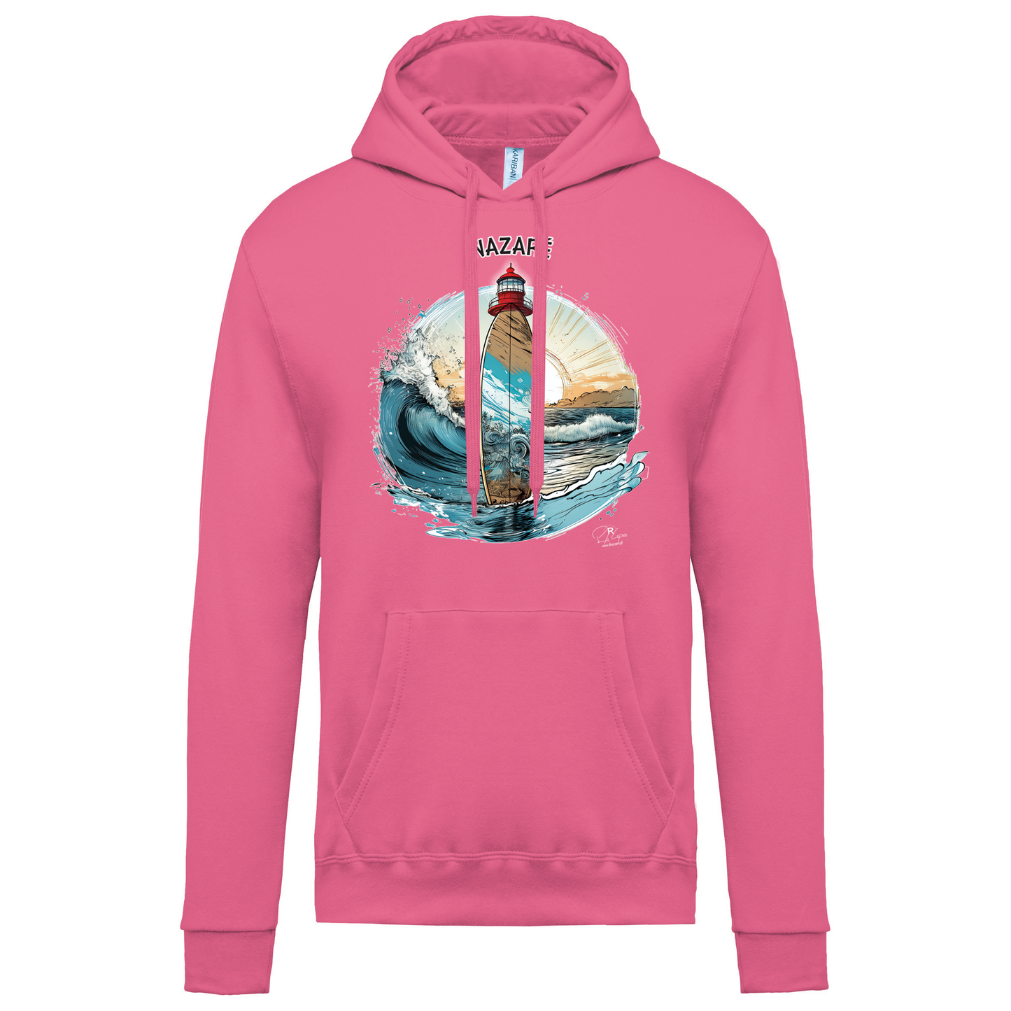 Sweatshirt Kariban com Capuz Sol Nazaré