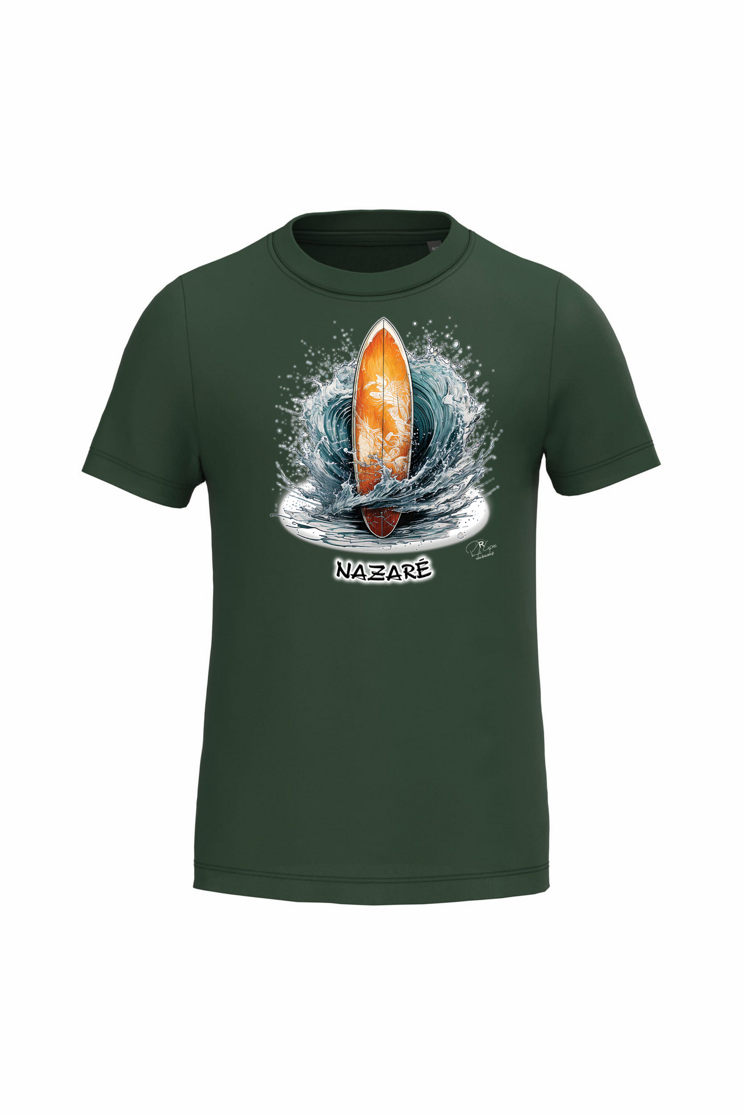 T-shirt de Criança Kariban Prancha Nazaré