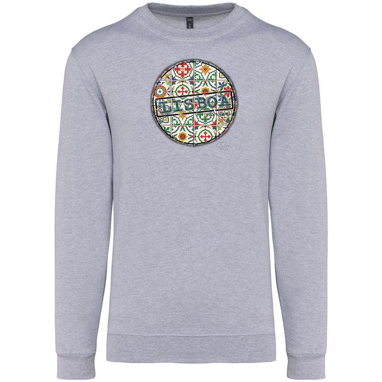 Sweatshirt Kariban sem Capuz Pin Lisboa