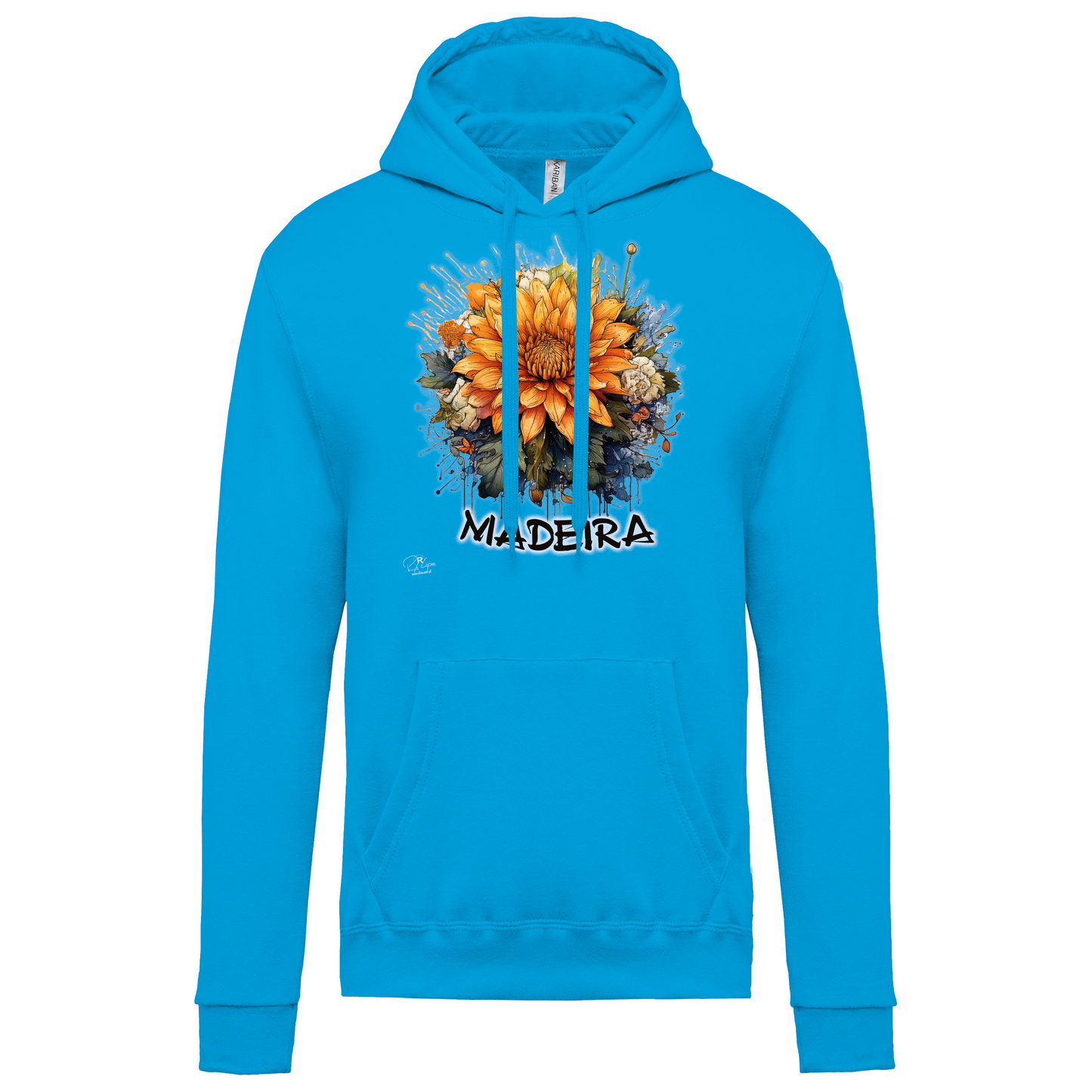 Sweatshirt Kariban com Capuz Arranjo Floral 1