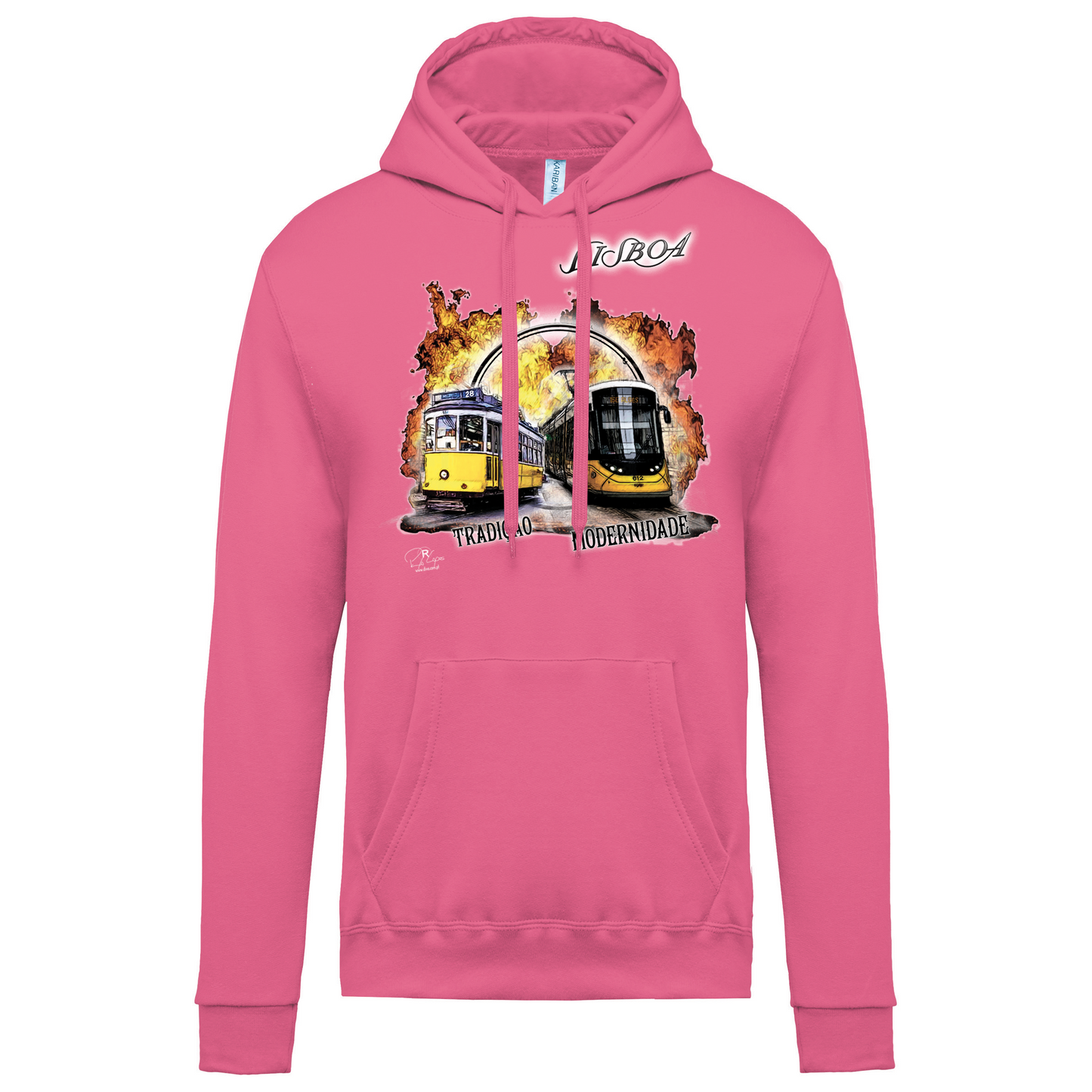 Sweatshirt Kariban com Capuz Tradição e Modernidade