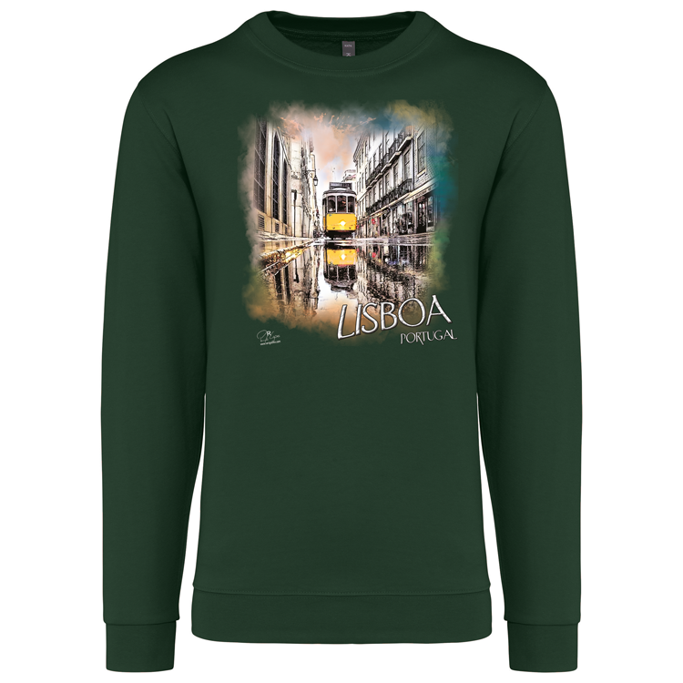 Sweatshirt Kariban sem Capuz Espelho Lisboa