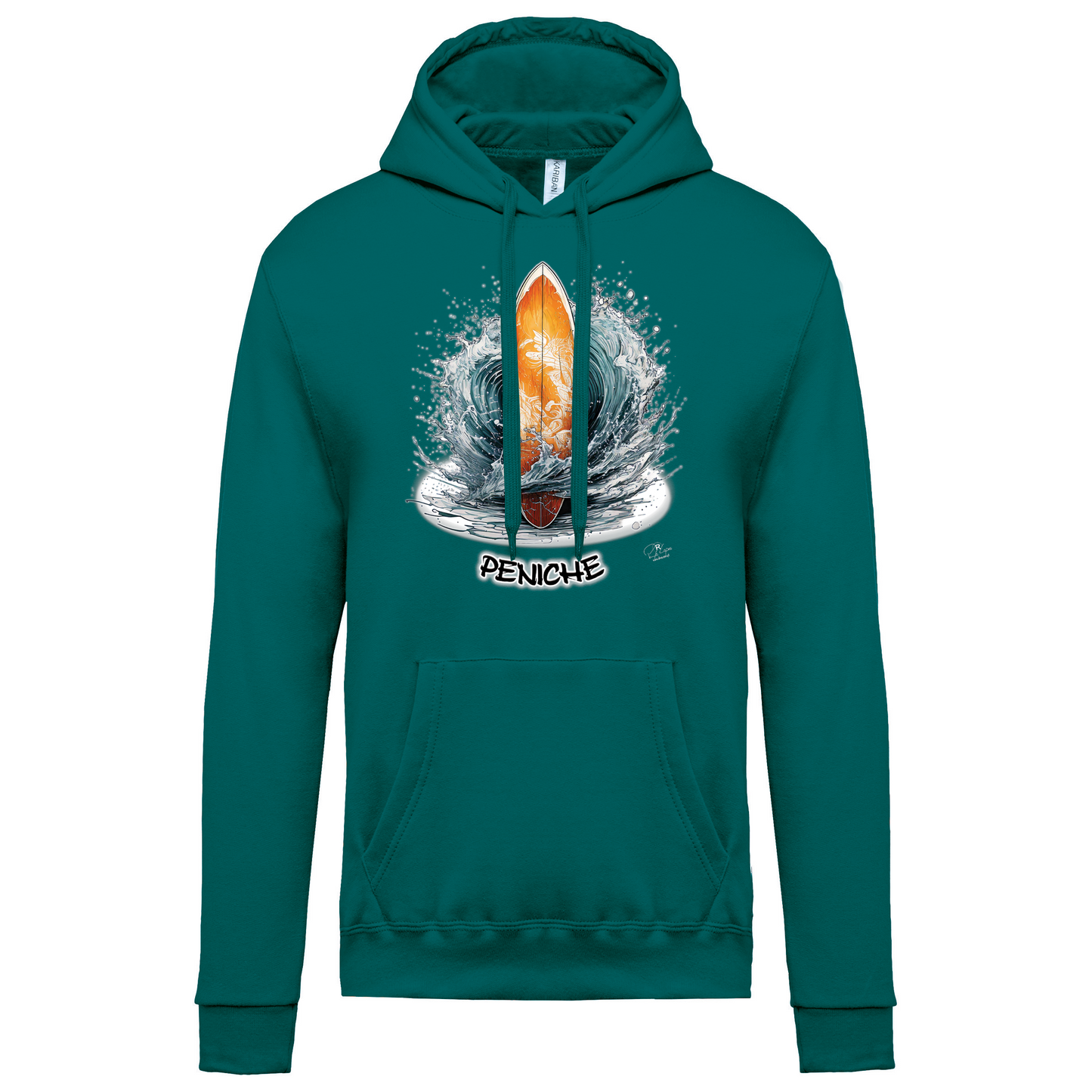 Sweatshirt Kariban com Capuz Prancha Peniche
