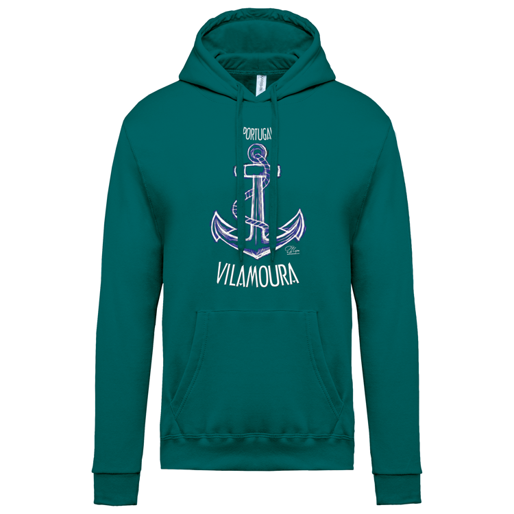 Sweatshirt Kariban com Capuz Âncora Vilamoura