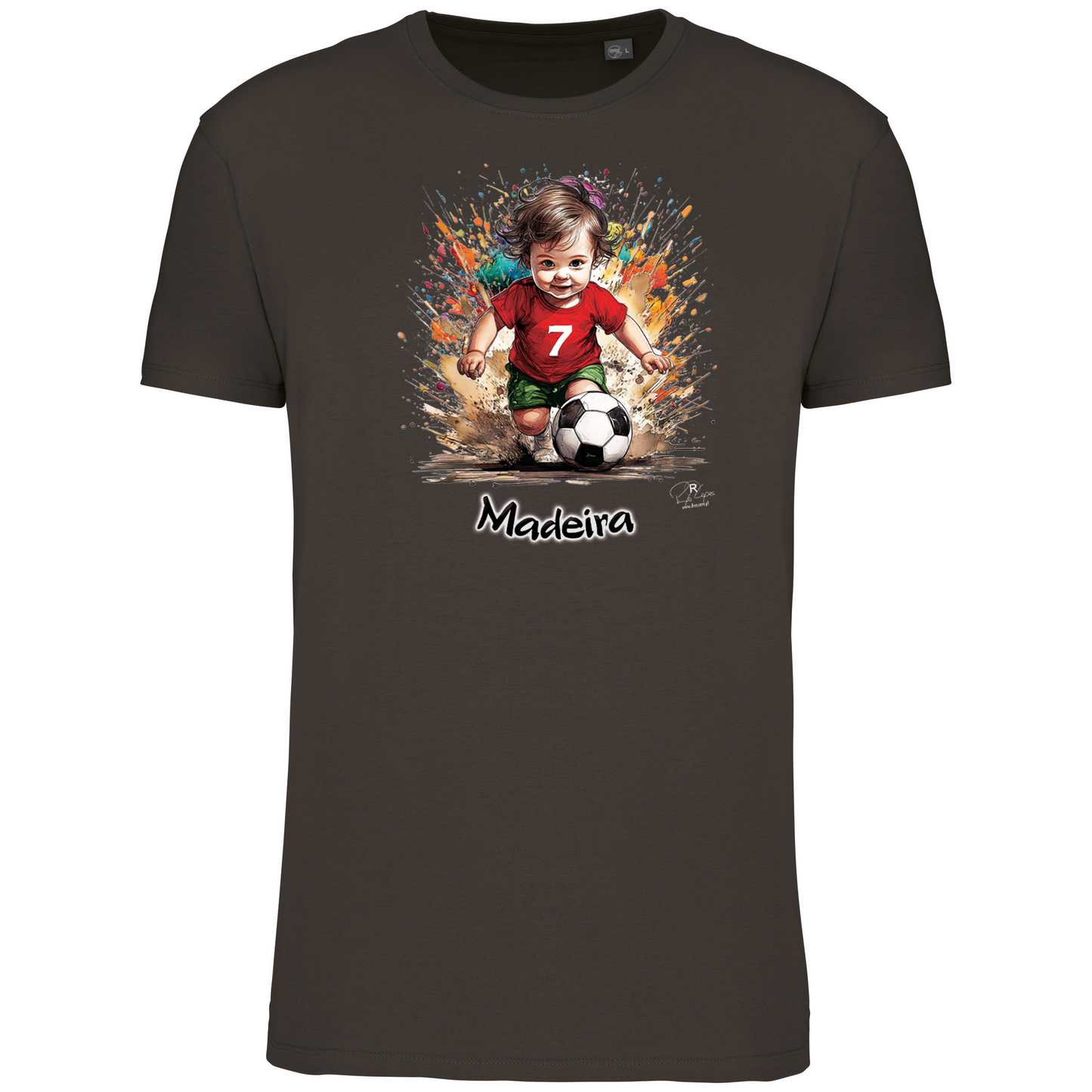T-Shirt Algodão Biológico 7 Madeira