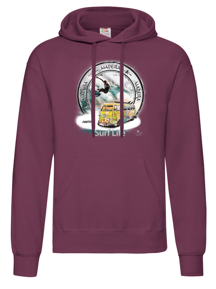 Sweatshirt Surf Life Ilha da Madeira
