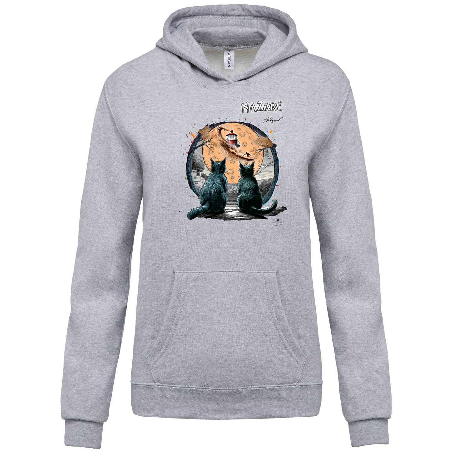 Sweatshirt capuz Kariban Kids Luar Nazaré