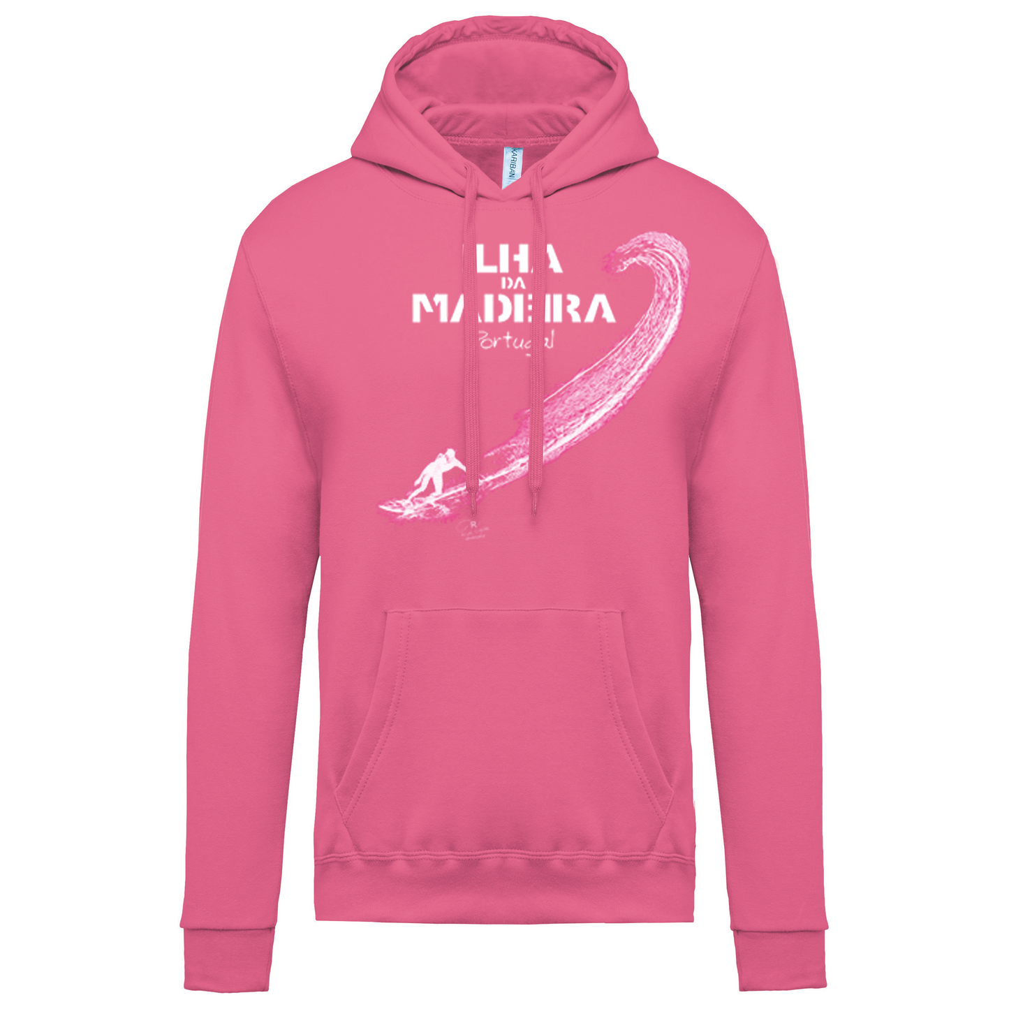 Sweatshirt Kariban com Capuz Surf Ilha da Madeira
