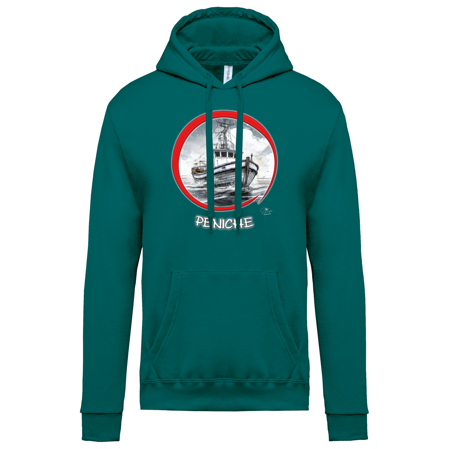 Sweatshirt Kariban com Capuz Traineira Peniche