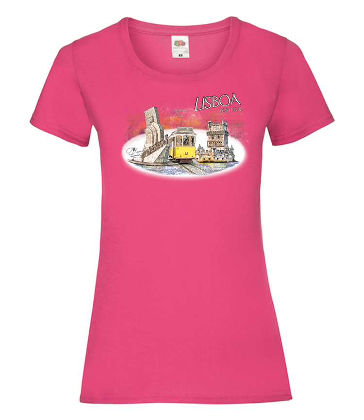 T-shirt Senhora Monumentos Belém