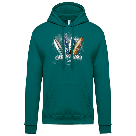 Sweatshirt Kariban com Capuz Surfboards Quarteira