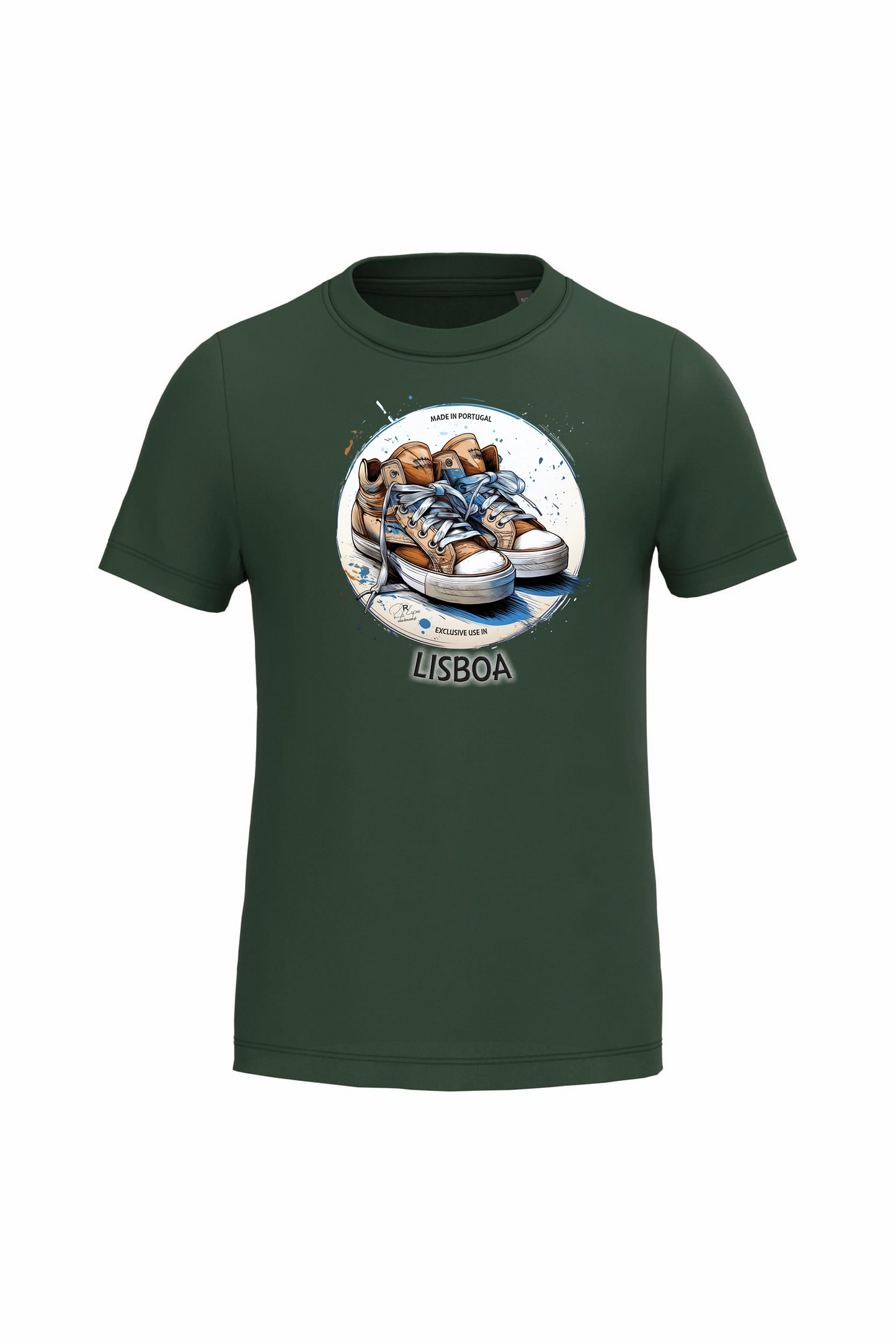 T-shirt de Criança Kariban Exclusive Lisboa