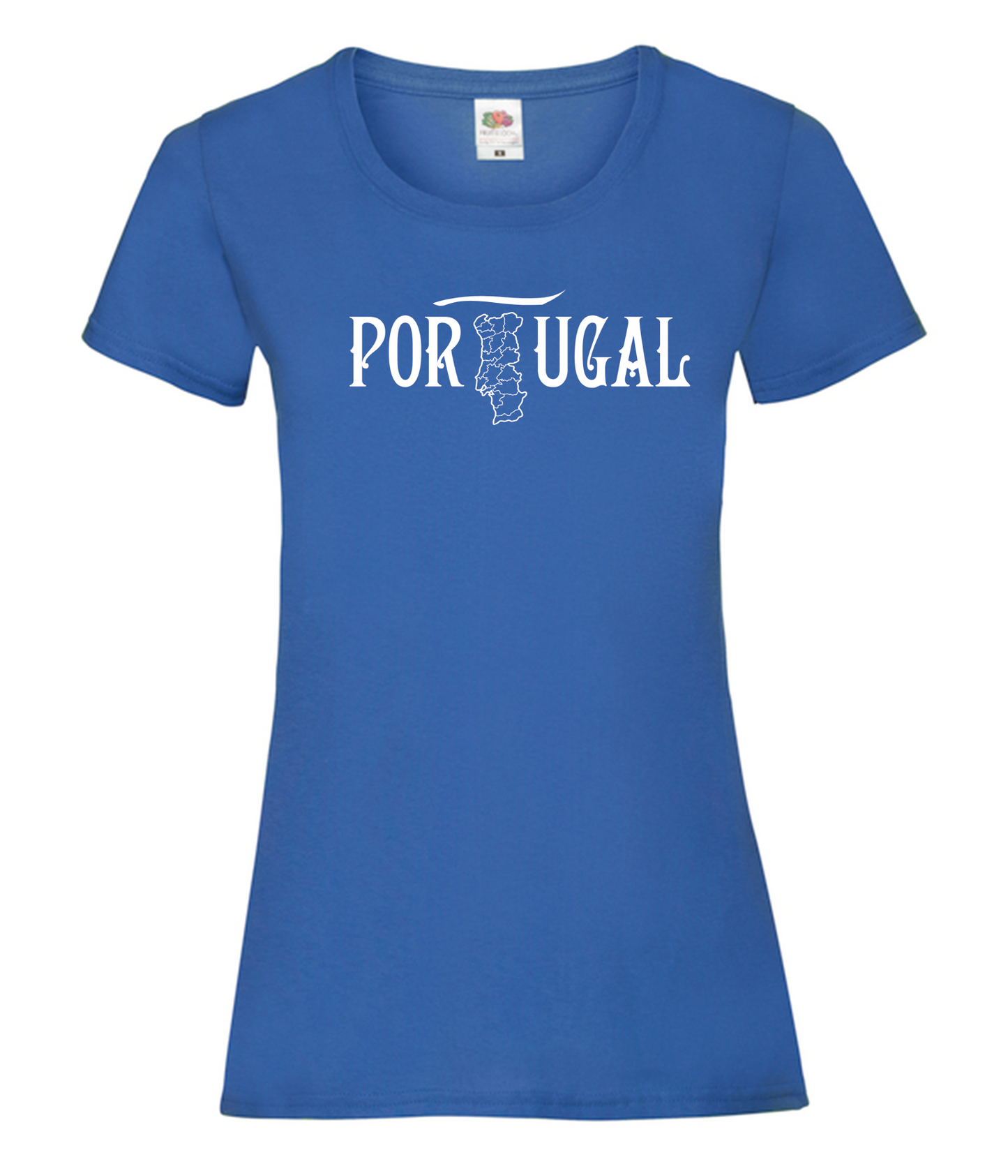 T-shirt Senhora Mapa de Portugal