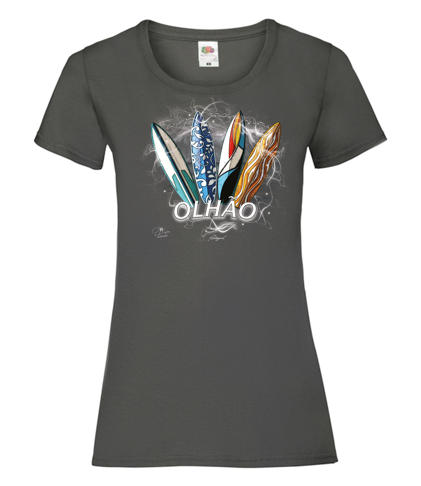 T-shirt Senhora Surfboards Olhão