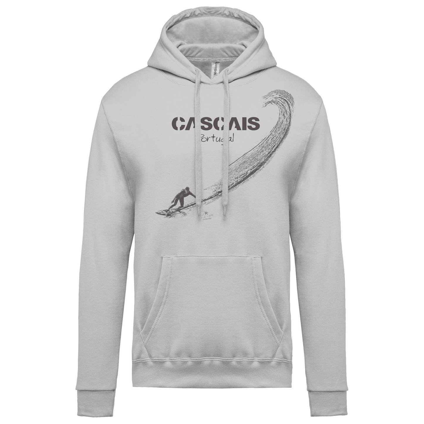 Sweatshirt Kariban com Capuz Surf Cascais
