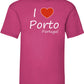 T-shirt I Love Porto