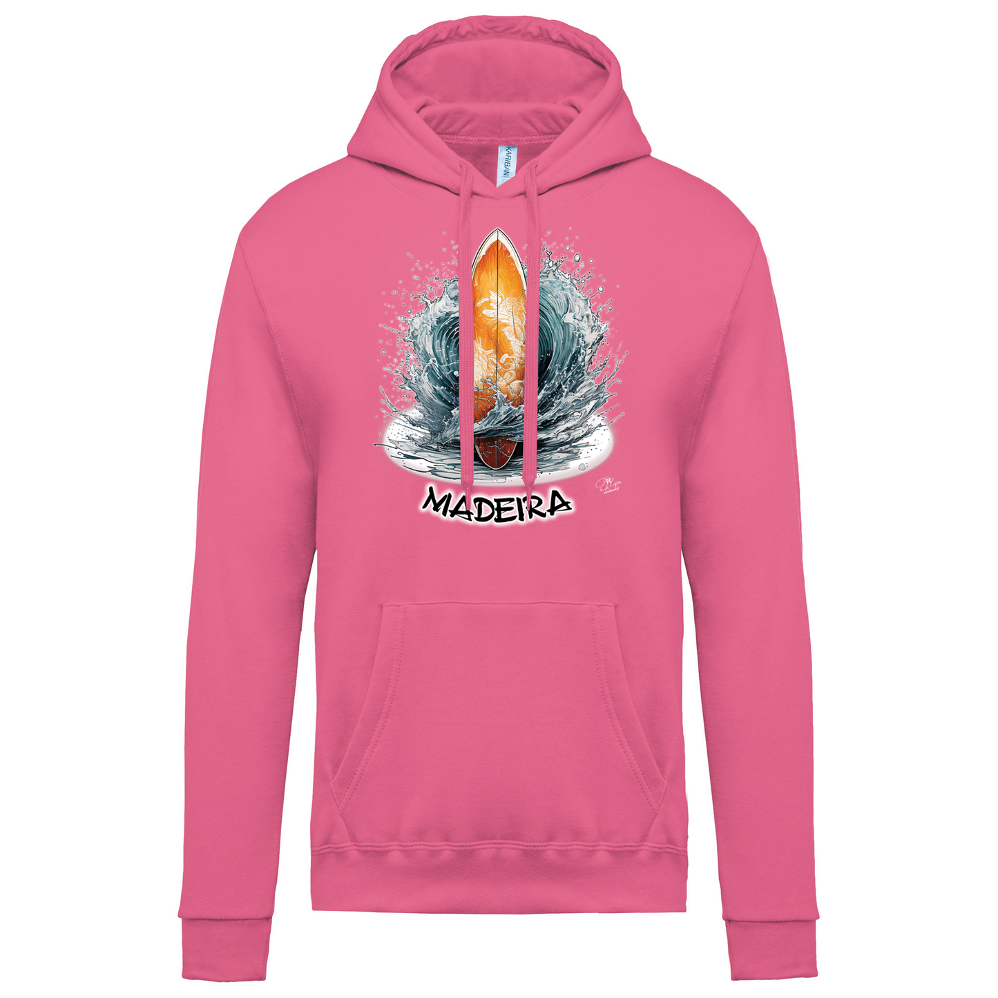 Sweatshirt Kariban com Capuz Prancha Madeira