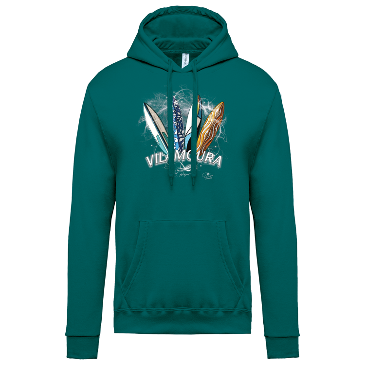 Sweatshirt Kariban com Capuz Surfboards Vilamoura