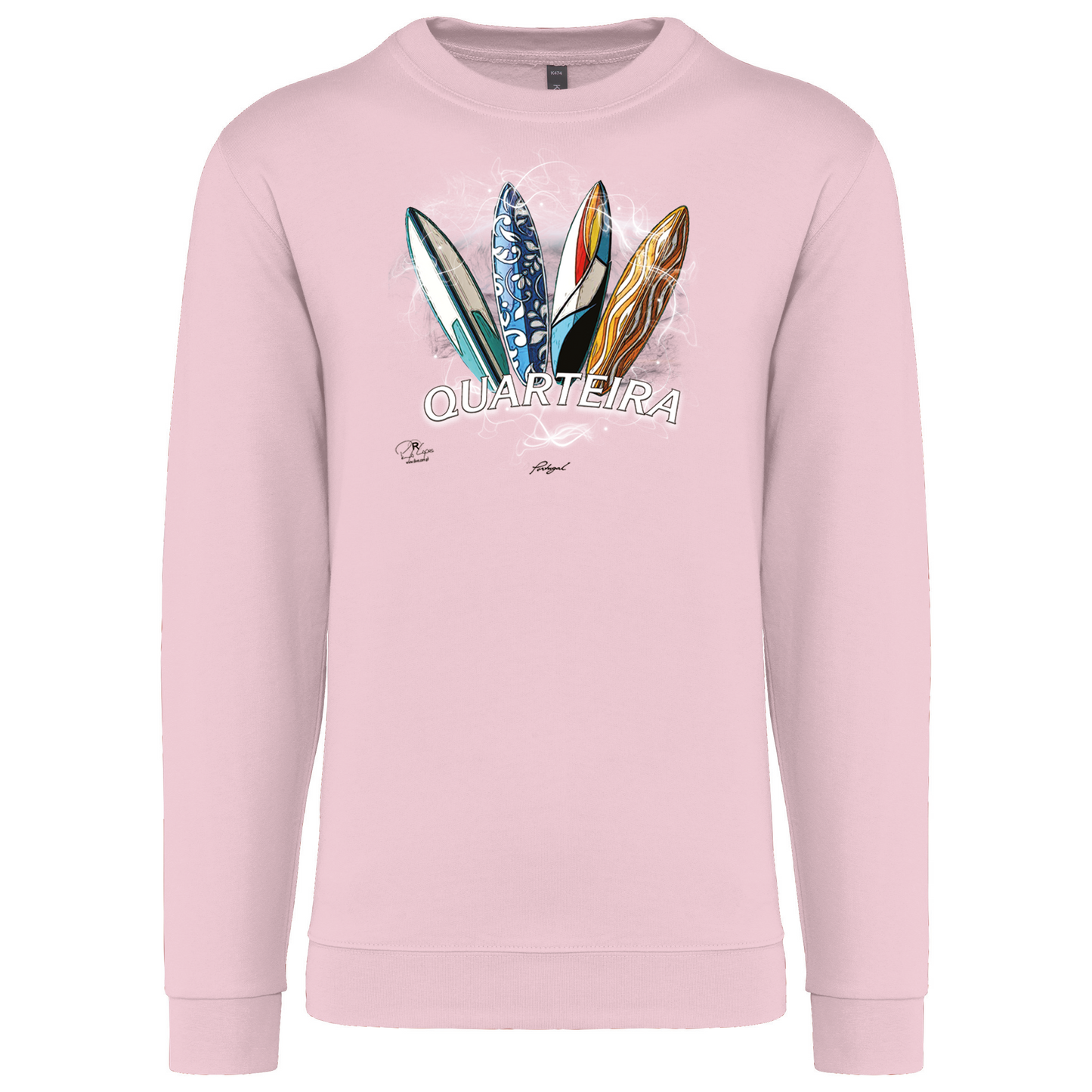 Sweatshirt Kariban sem Capuz Surfboards Quarteira