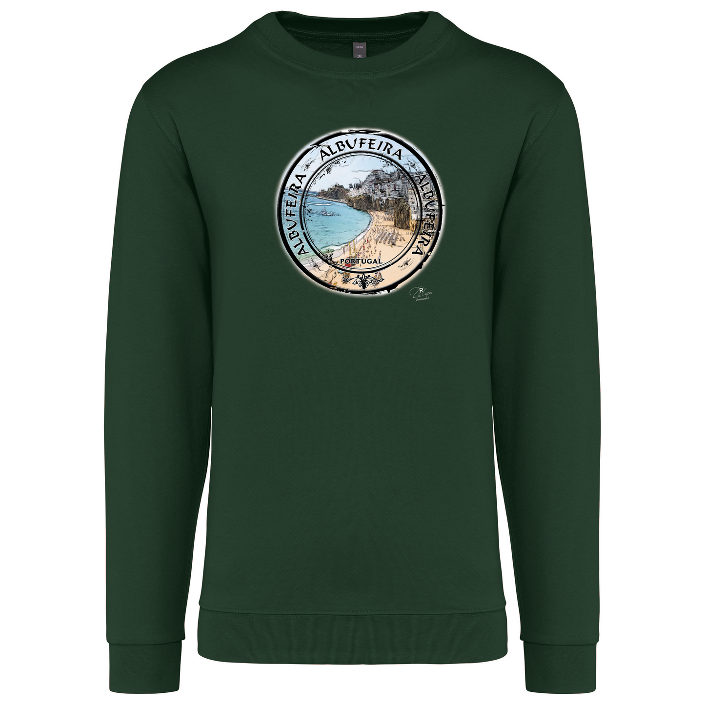 Sweatshirt Kariban sem Capuz Selo Albufeira