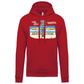 Sweatshirt Kariban com Capuz Pegadas Tavira