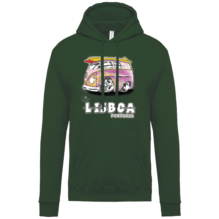 Sweatshirt Kariban com Capuz Gorduxinha Lisboa