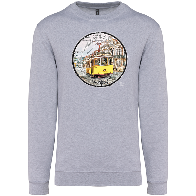 Sweatshirt Kariban sem Capuz Calçada do Combro