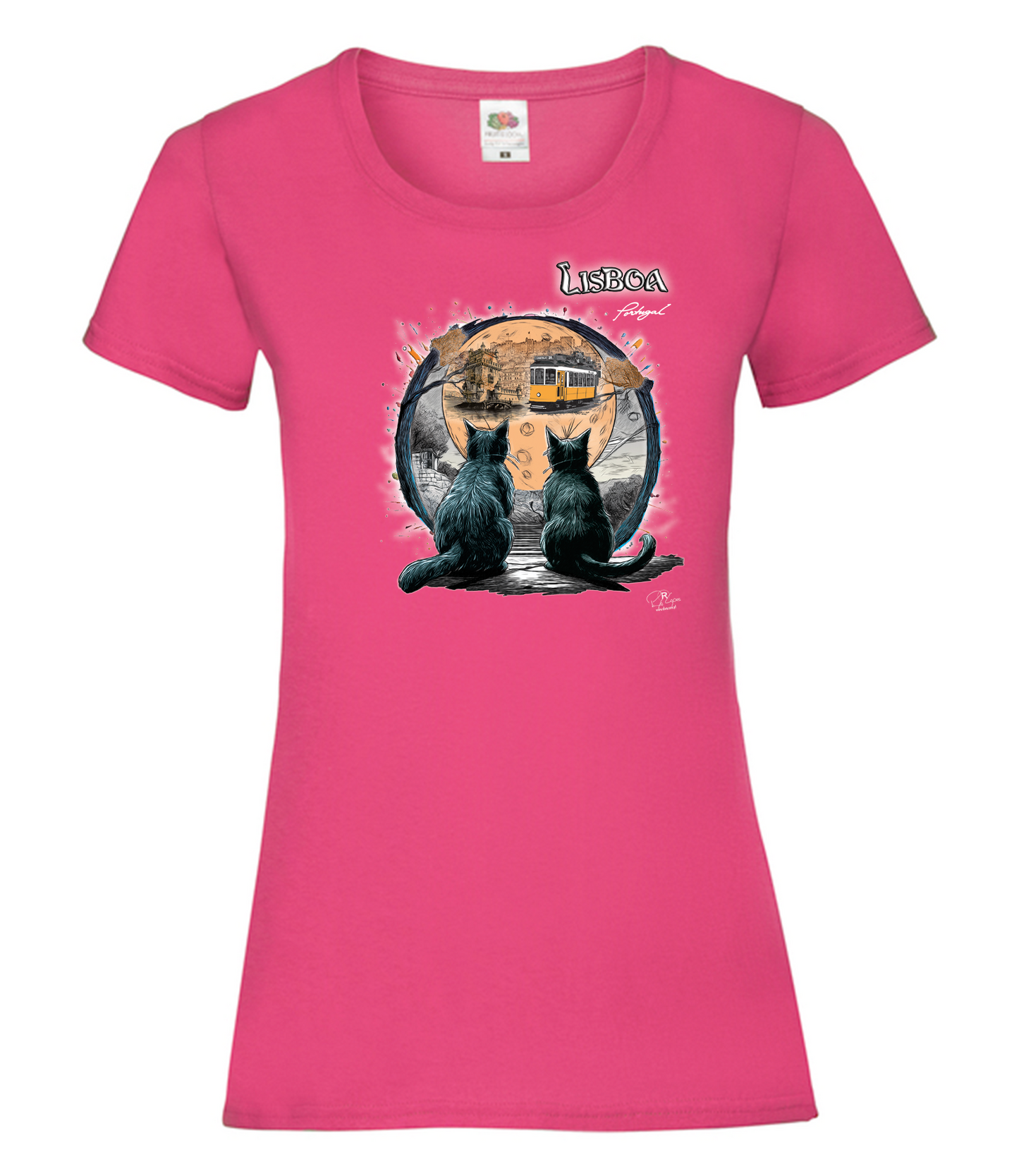 T-shirt Senhora Luar Lisboa