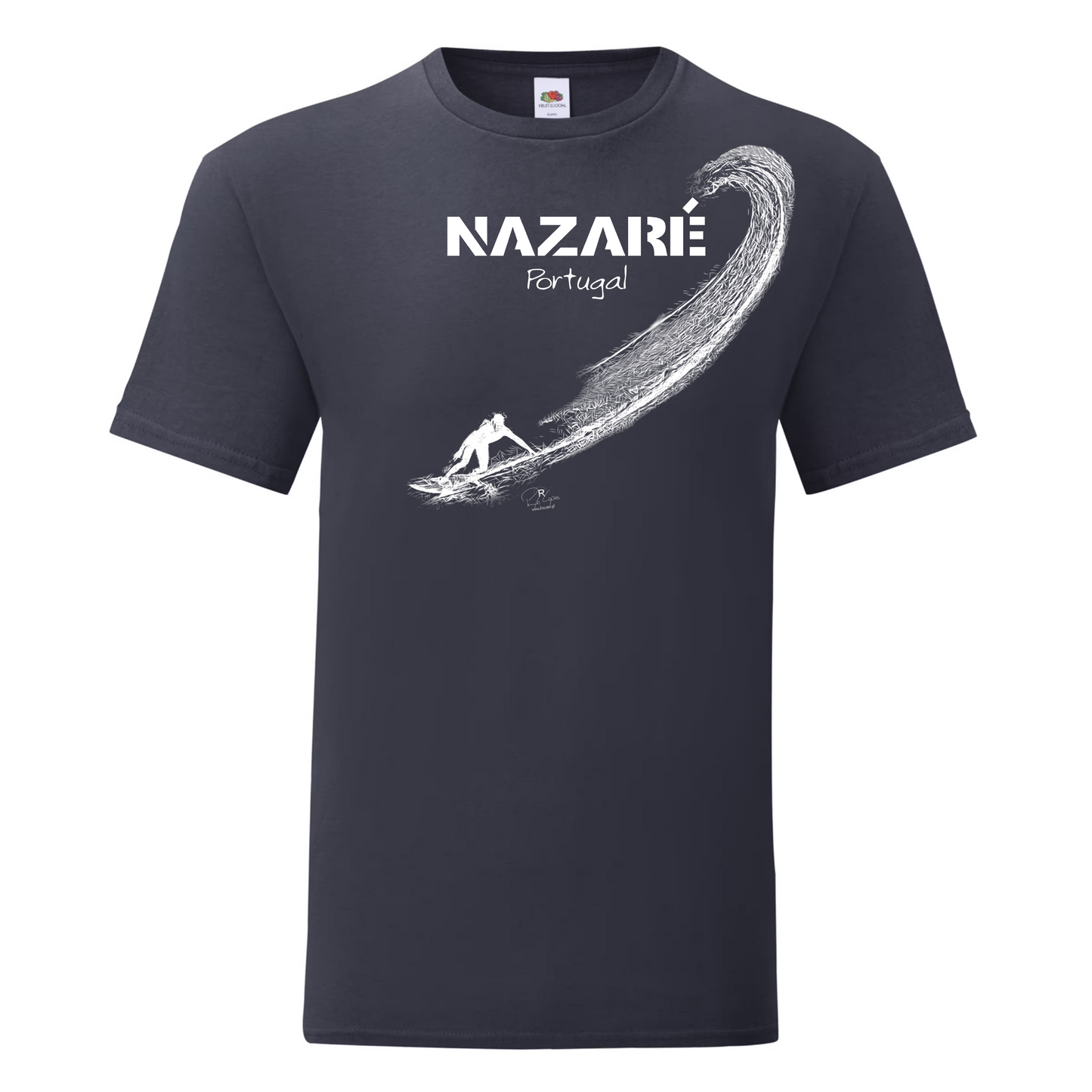 T-shirt Fruit of the Loom, Iconic, 150g, Surf Nazaré