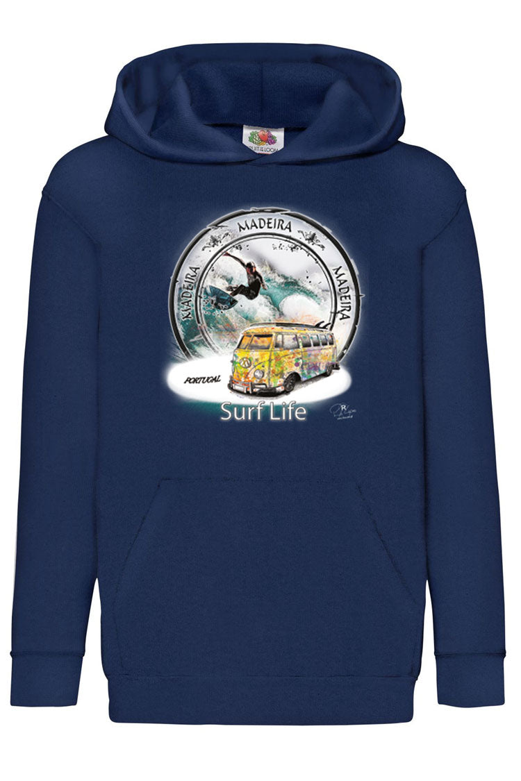 Sweatshirt Kids Surf Life Ilha da Madeira