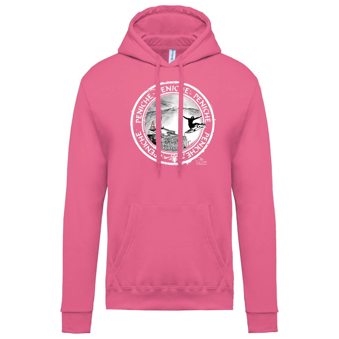 Sweatshirt Kariban com Capuz Selo Peniche