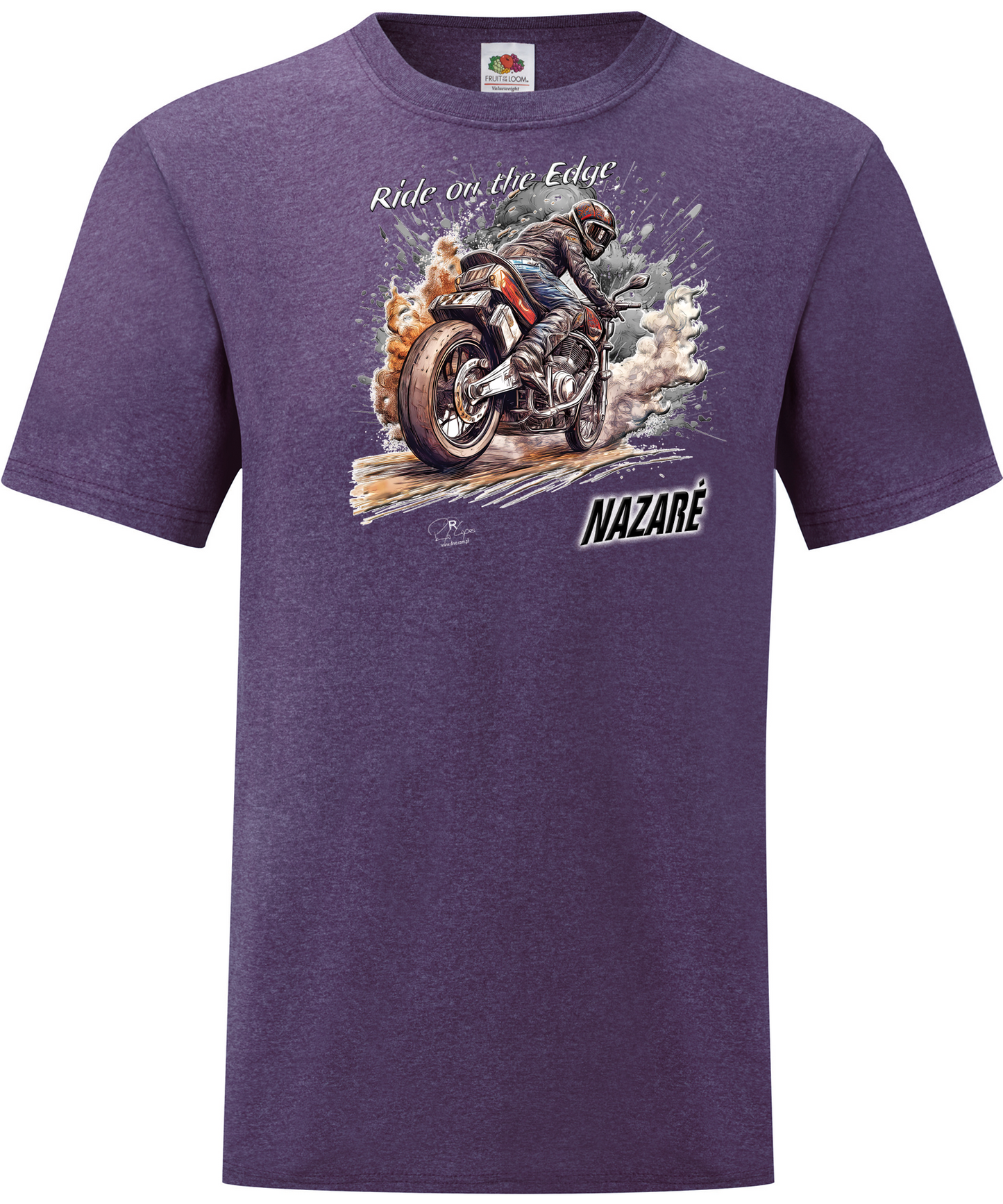 T-shirt Ride on the Edge Nazaré