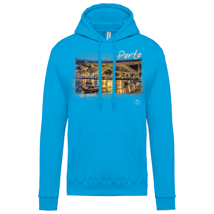 Sweatshirt Kariban com Capuz Porto by Night