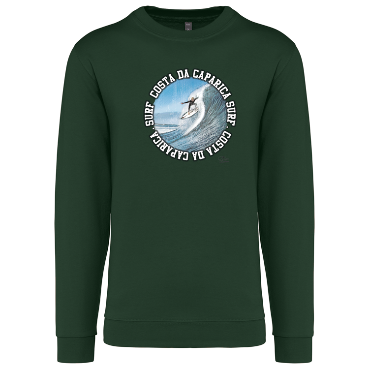 Sweatshirt Kariban sem Capuz Monster Waves 2 Costa da Caparica